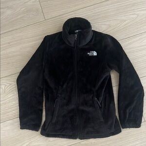 The North Face Girl’s Black Osito Jacket-Medium (10/12)